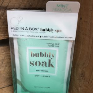 PEDI IN A BOX, – Mint Mimosa
