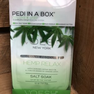 PEDI IN A BOX, – Hemp Relax