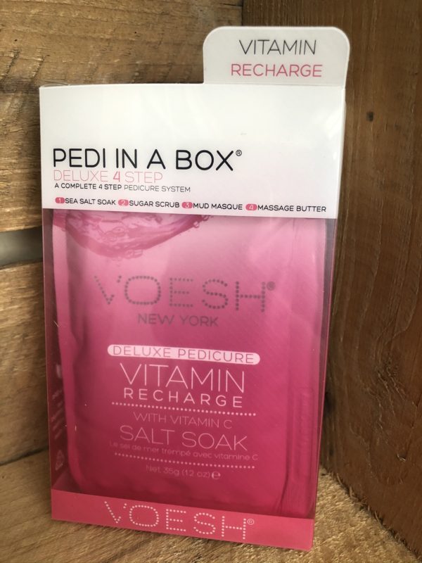 PEDI IN A BOX,  - VITAMIN RECHARGE / opladning