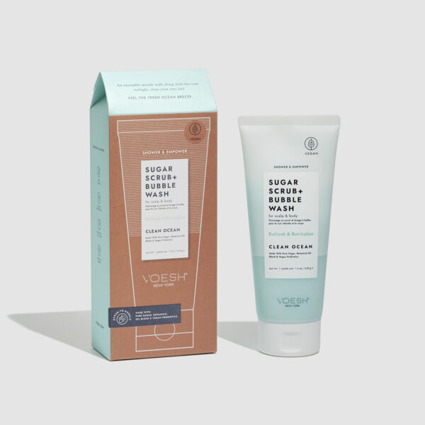 Scalp & body sugar scrub - Clean Ocean 210 g
