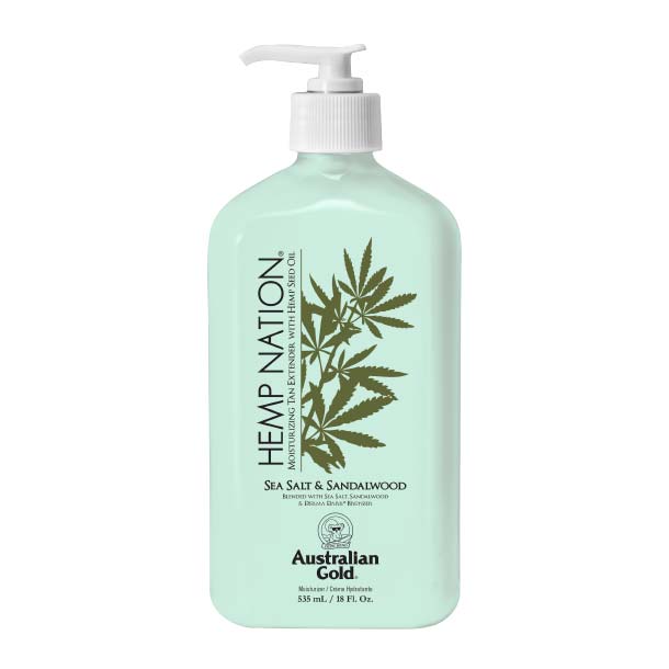 Hemp Nation Sea Salt & Sandalwood Bodylotion, 535 ml.