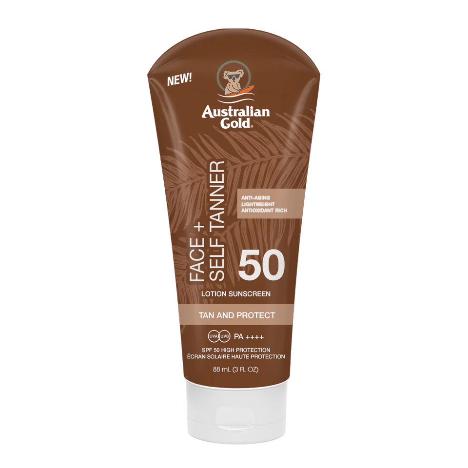SPF 50 Face + Self Tanner Lotion - 88 ml